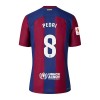 FC Barcelona Pedri 8 Hjemme 2023-24 - Fodboldtrøjer (S/S)